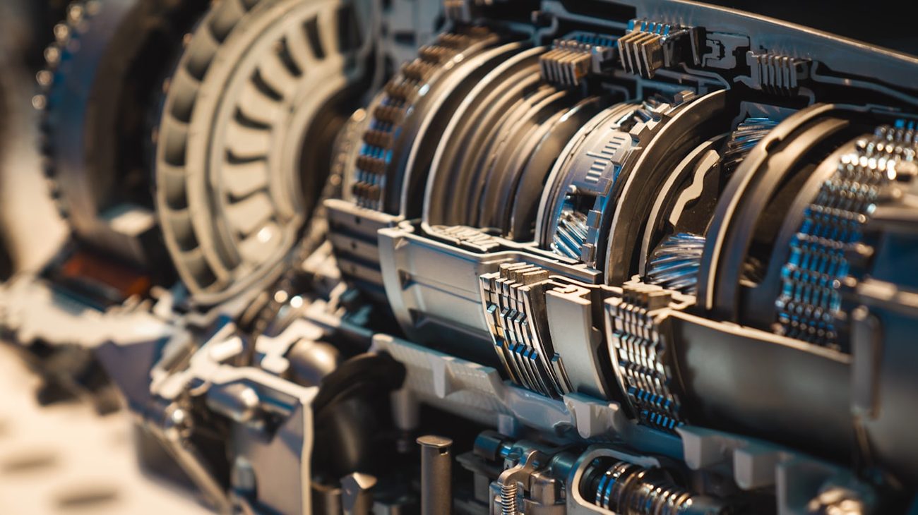 Gearbox internals — reconditioned in our Sheffield workshop